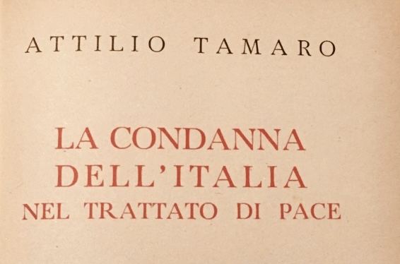 “Attilio Tamaro: il diario di un italiano” su “Libero”